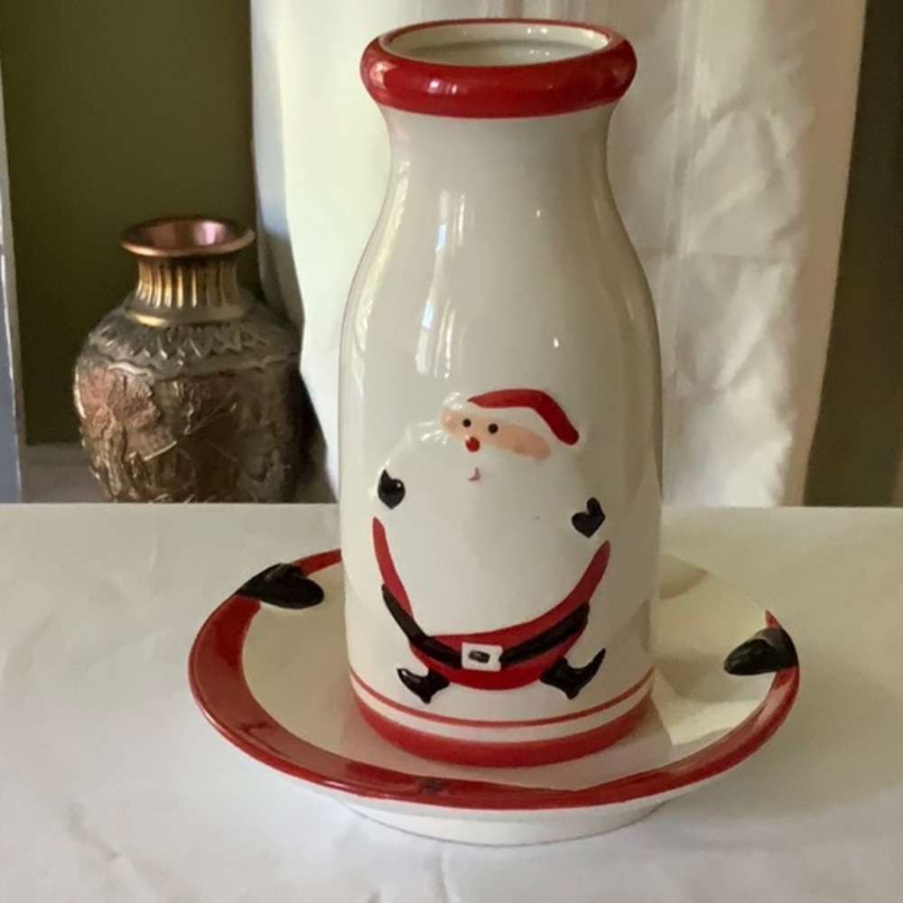 Avon saucer and Vase ,